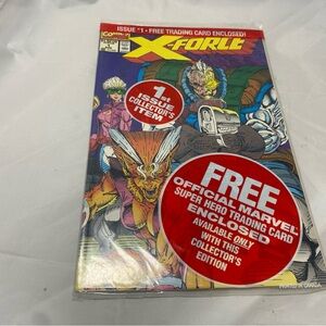 Marvel Comics X-Force #1 (August 1991) - Factory Sealed with cards